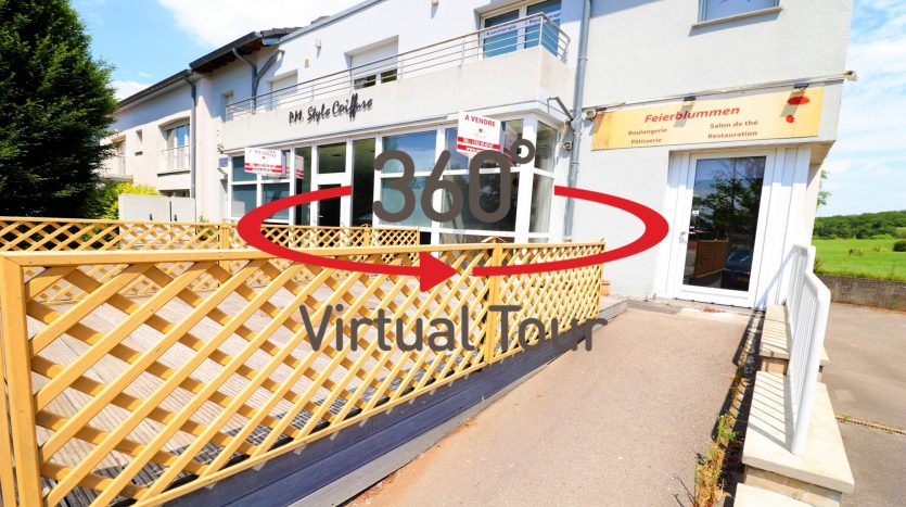 Visite virtuelle 3D ultra réaliste. -- Local commercial en vente, MOUTFORT