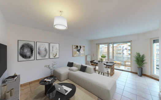 Apartment for sale Luxembourg-Cents. Virtual tours 3D ultra-realistic.