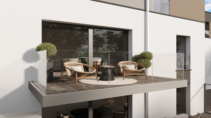Appartement 3 chambres avec terrasse exposée ouest